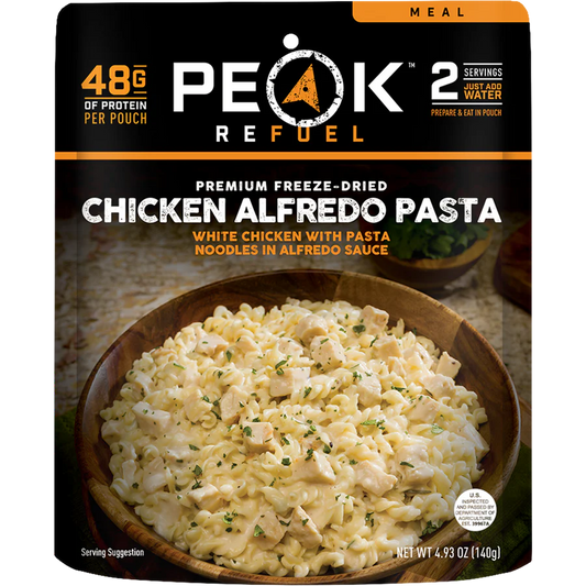 Family-Ready Emergency Meal: High-Protein Chicken Alfredo Pasta