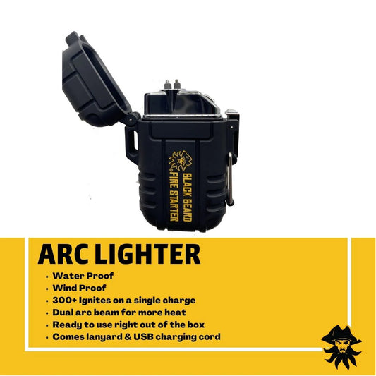 Black Beard Arc Lighter – The Last Lighter You'll Ever Need!