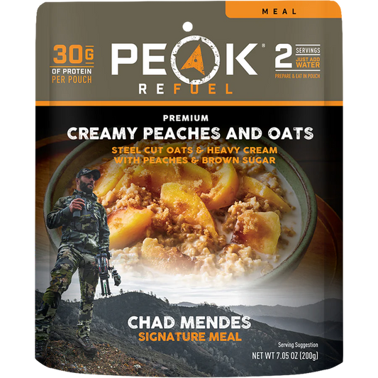 Emergency-Ready Comfort: Creamy Peaches & Oats