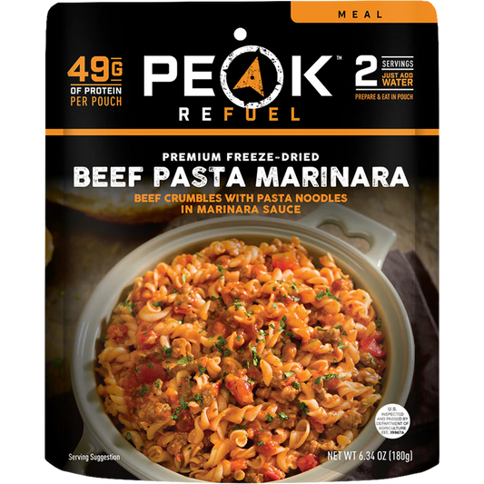 Be Ready for Anything: Hearty, Protein-Packed Beef Pasta Marinara for Any Emergency!