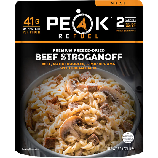 Beef Stroganoff Survival Meal – High-Protein, Family-Ready Comfort Food