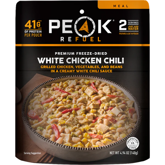 Peak Refuel White Chicken Chili – Hearty, Protein-Packed Comfort for Any Crisis!