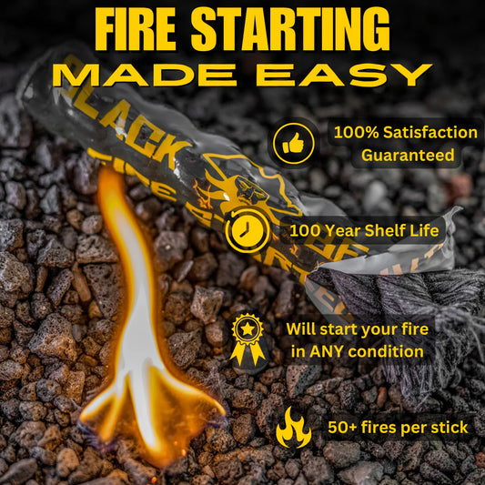 Black Beard Fire Rope – The Ultimate Fire Starter for Prepared Families