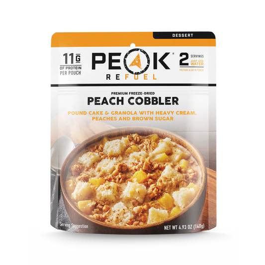 Emergency-Ready Peach Cobbler – Comfort Food When It Counts!