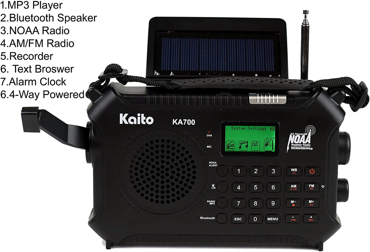 Kaito KA700 Emergency Weather Radio: Your Family’s Lifeline in Any Crisis