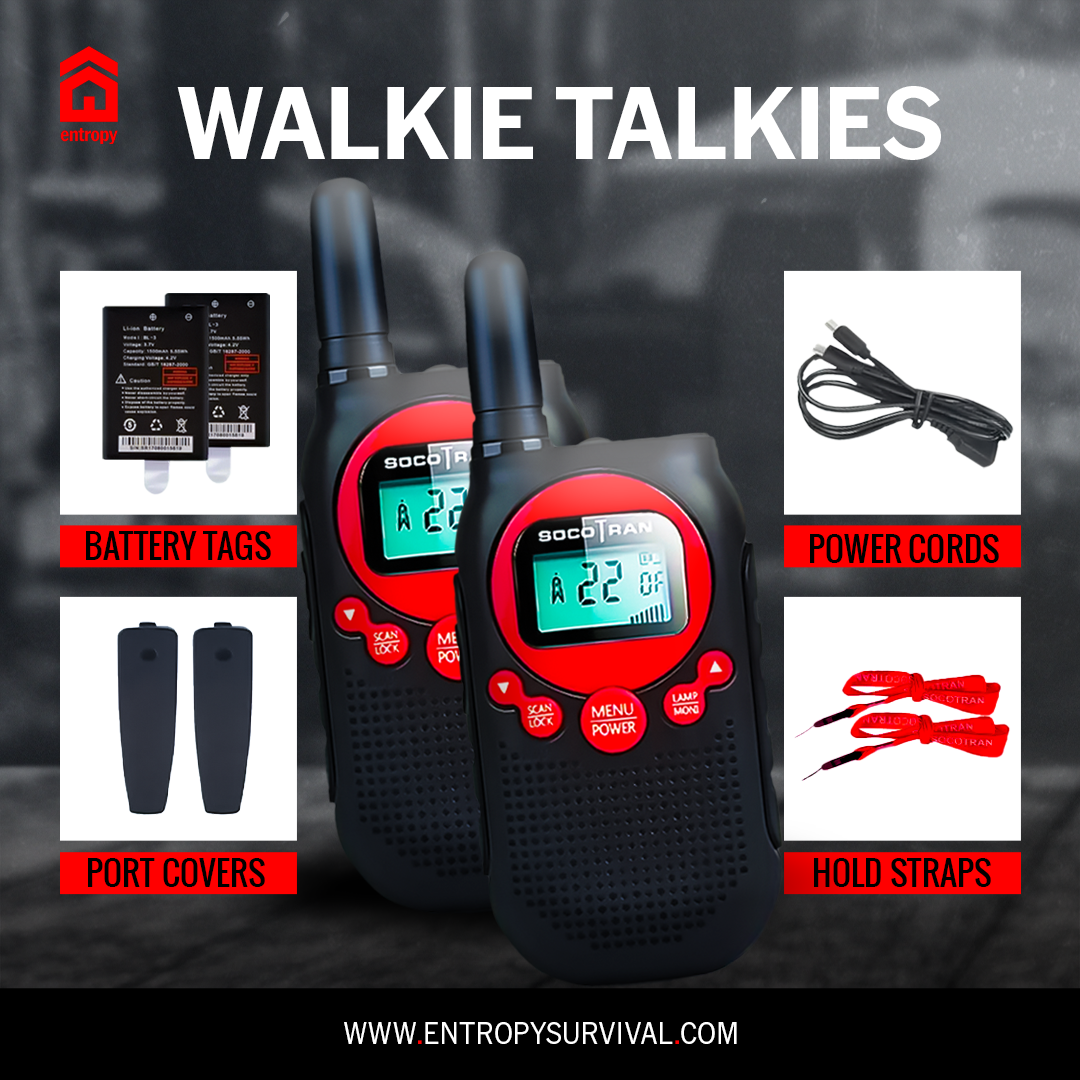 Stay Connected When It Matters Most – Emergency Walkie Talkie Set